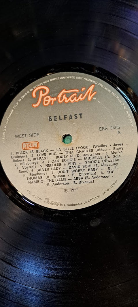 Belfast Vanilla Record 1977 [ENT10213]
