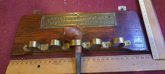 Vintage Tabacco pipes stand [OTH10261]