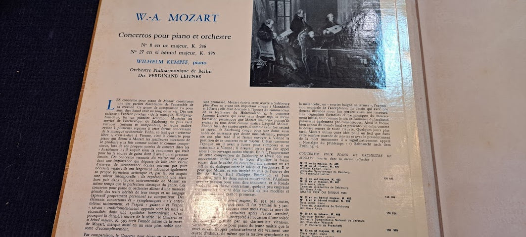 Mozart vanilla record [ENT10228]