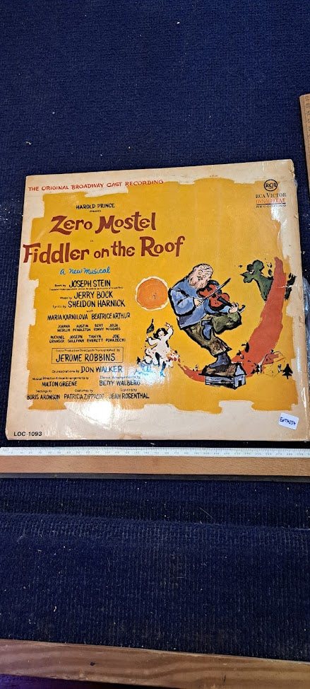 Fiddler on the roof vanilla record [ENT10234]
