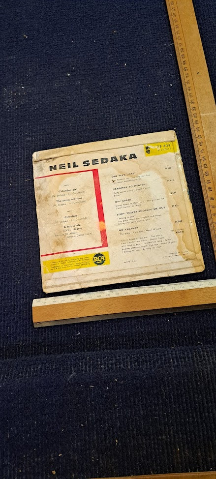 Neil Sedaka Vanilla Record [ENT10205]