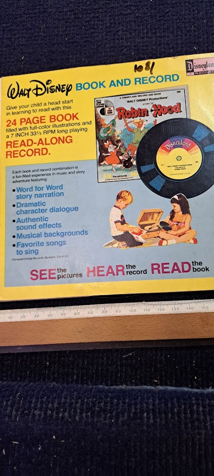 Walt Disney Bambi Vanilla Record and booklet [ENT10209]