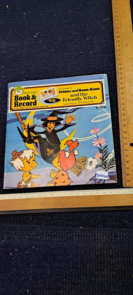 Flintstones Pebbles Bamm BammVanilla Record and booklet [ENT10207]