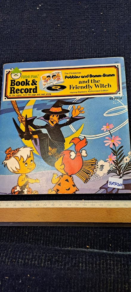 Flintstones Pebbles Bamm BammVanilla Record and booklet [ENT10207]