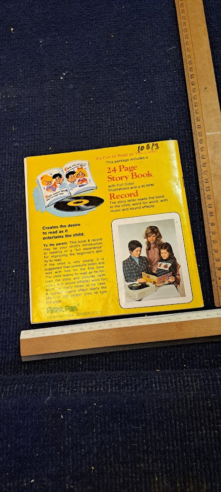 Flintstones Pebbles Bamm BammVanilla Record and booklet [ENT10207]