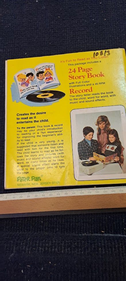 Flintstones Pebbles Bamm BammVanilla Record and booklet [ENT10207]