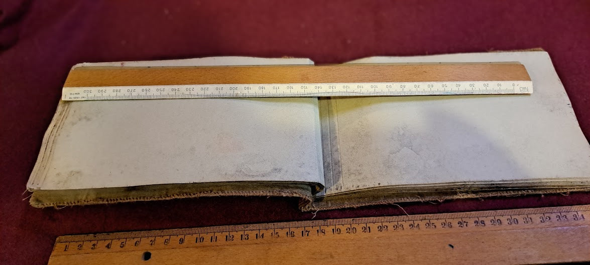 Photos old Album with Jerusalem Leather Plating [BOK10276]