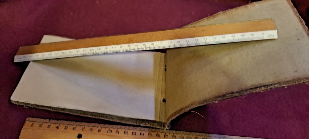 Photos old Album with Jerusalem Leather Plating [BOK10276]