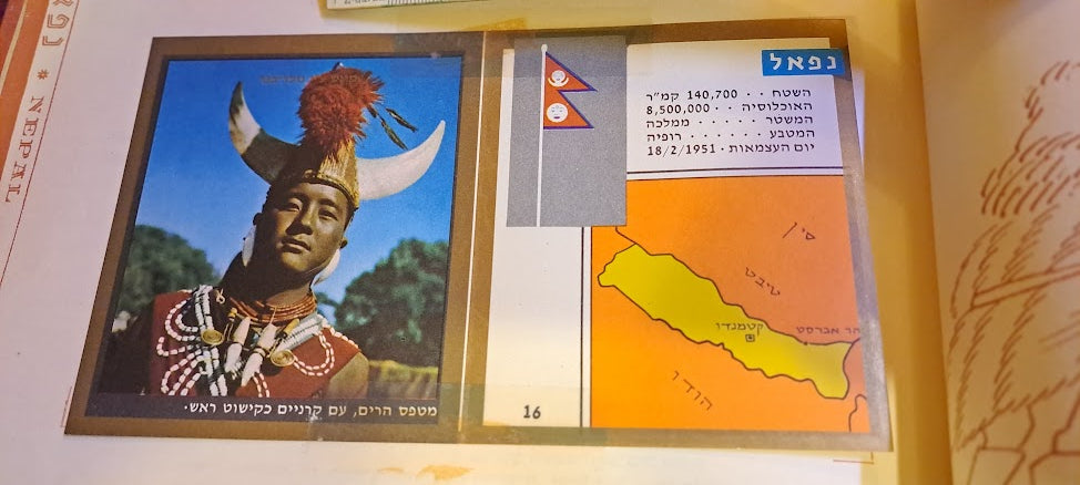 Old Hebrew Album of Lands and Peoples [BOK10274]
