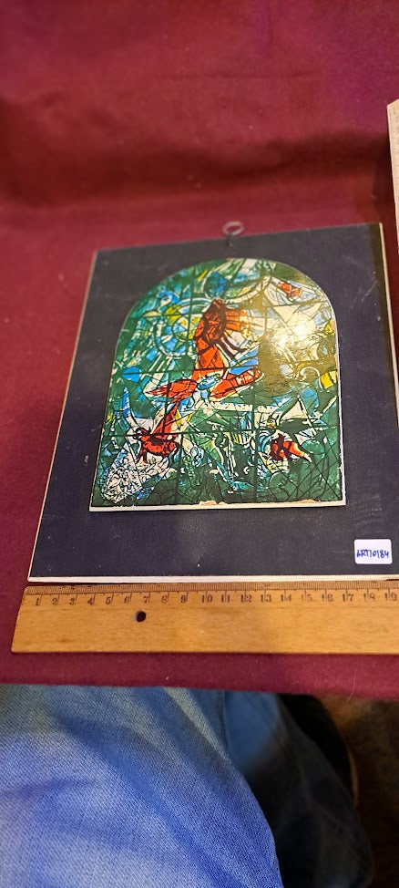 Mark Chagall windows painting (print) [ART10184]