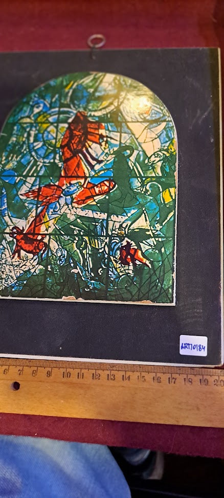Mark Chagall windows painting (print) [ART10184]
