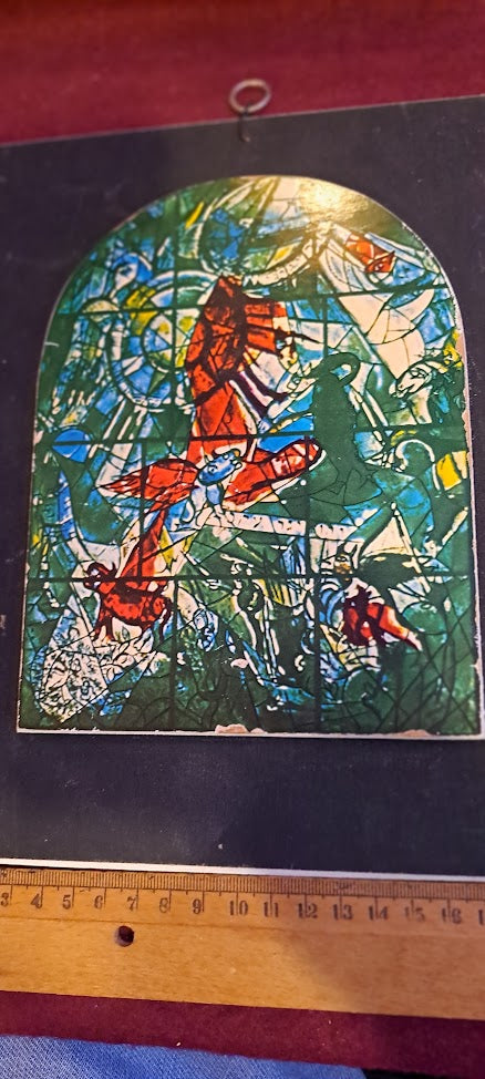 Mark Chagall windows painting (print) [ART10184]