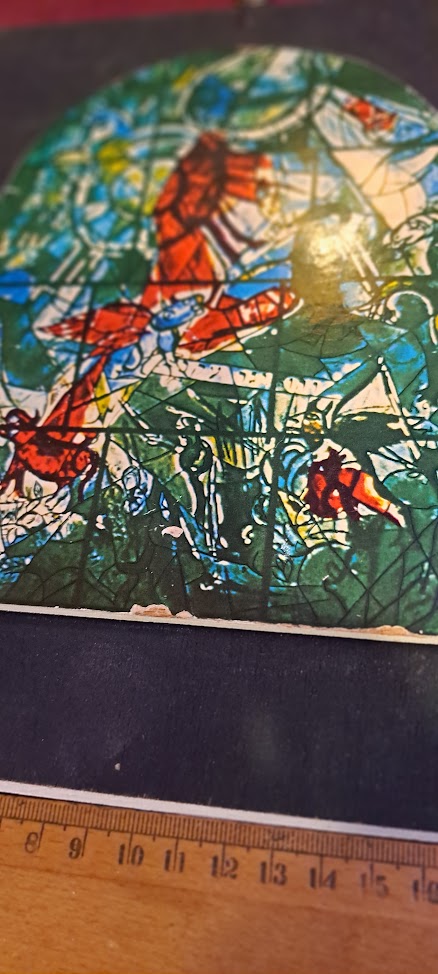 Mark Chagall windows painting (print) [ART10184]