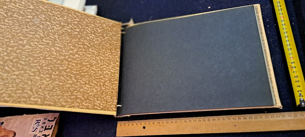 Photos old Album with Israel Copper Plating [BOK10279]
