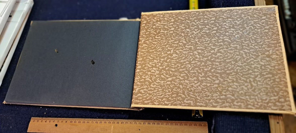 Photos old Album with Israel Copper Plating [BOK10279]