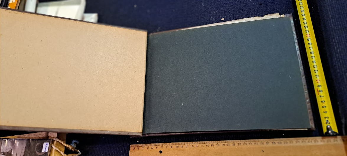 Photos old Album with Israel Copper Plating [BOK10281]