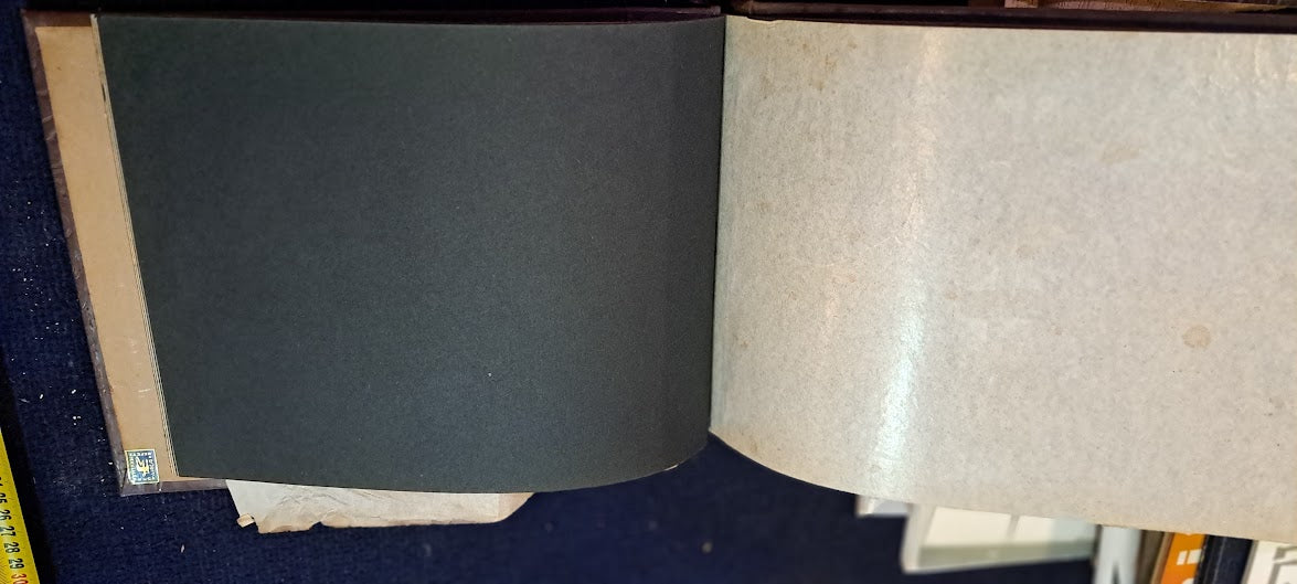 Photos old Album with Israel Copper Plating [BOK10281]