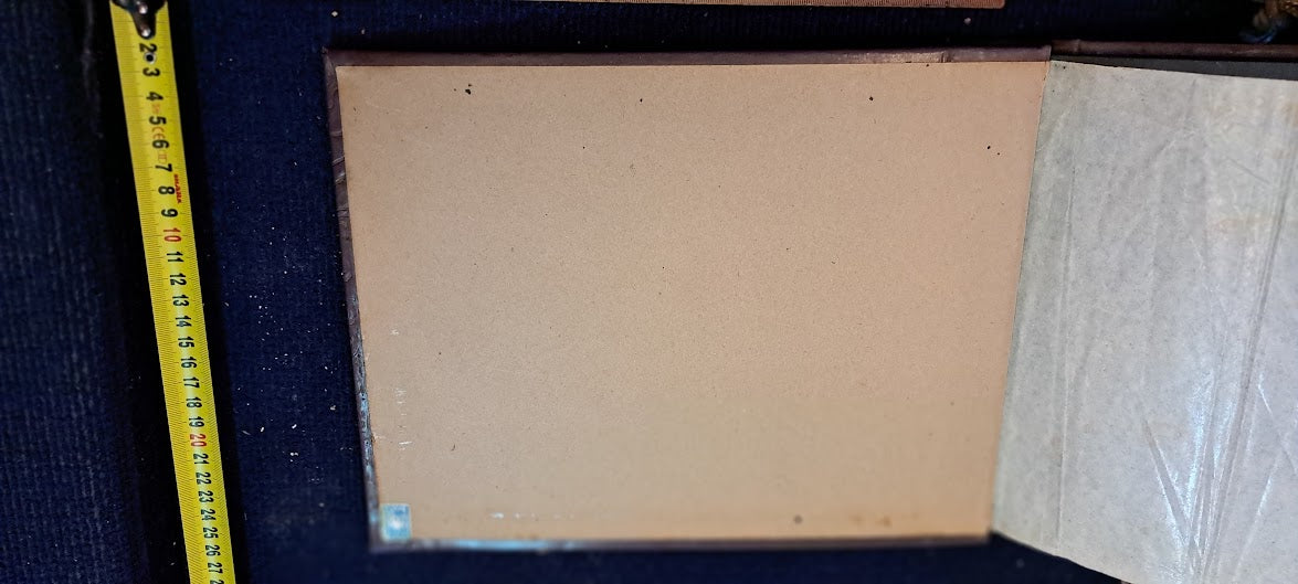 Photos old Album with Israel Copper Plating [BOK10281]