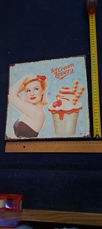 Canvas retro advertisement printing  [ART10178]