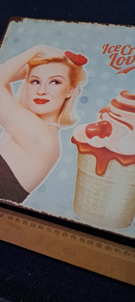 Canvas retro advertisement printing  [ART10178]