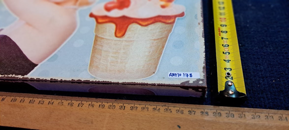 Canvas retro advertisement printing  [ART10178]