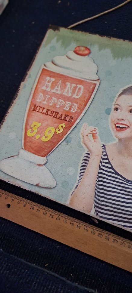 Canvas retro advertisement printing  [ART10171]
