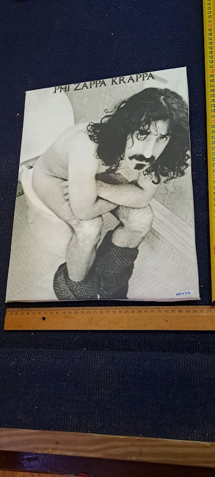 Canvas retro printing - Frank Zappa [ART10177]