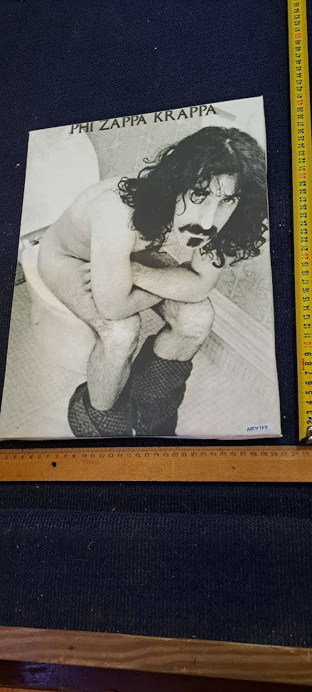 Canvas retro printing - Frank Zappa [ART10177]