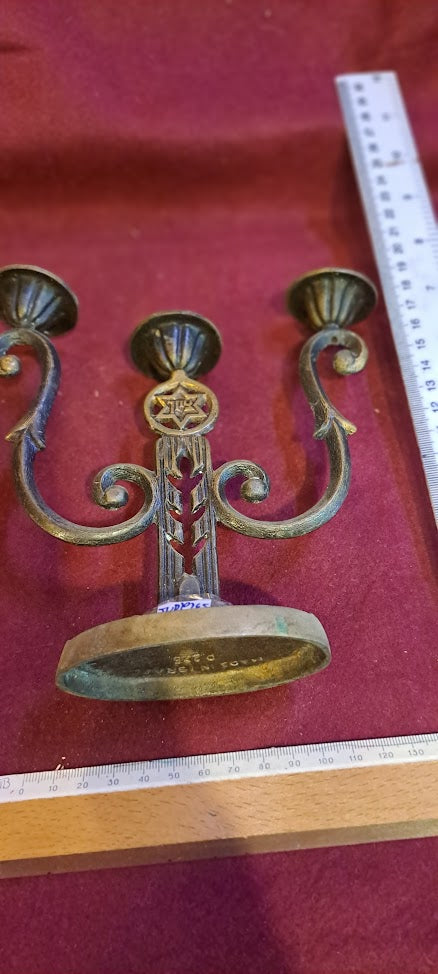 Judaica Candlesticks x3 [JUD10165]