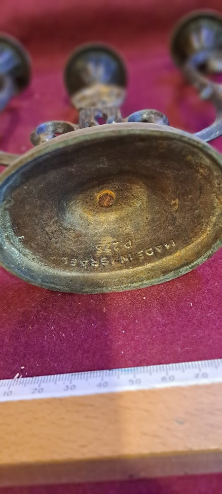 Judaica Candlesticks x3 [JUD10165]