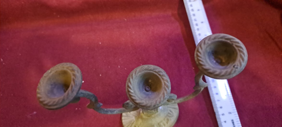 Judaica Candlesticks x3 [JUD10165]