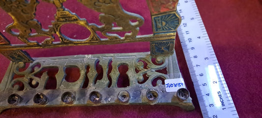 Menorah (Hanukkah) Judaica, iron [JUD10159]