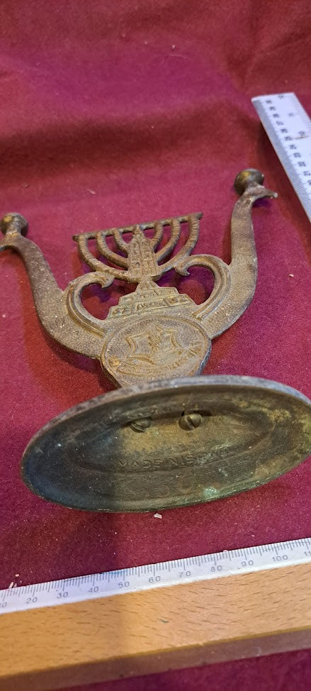 Judaica Candlesticks x2 [JUD10155]