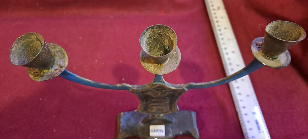 Judaica Candlesticks x3 [JUD10154]