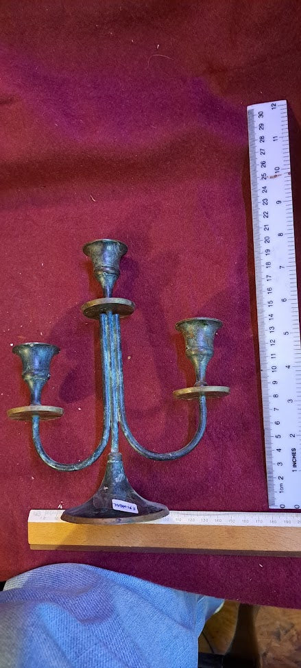 Judaica Candlesticks x3 [JUD10163]