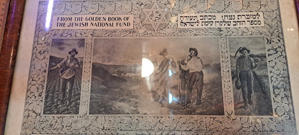 פסלון יודאיקה של כנר על הגג עשוי כסף 925, איימי [JUD10232]