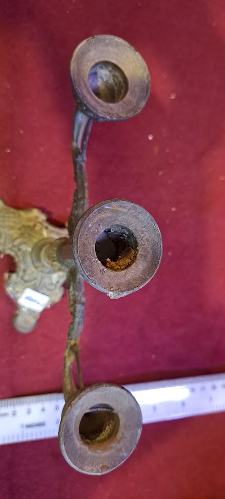 Judaica Candlesticks x3 [JUD10160]