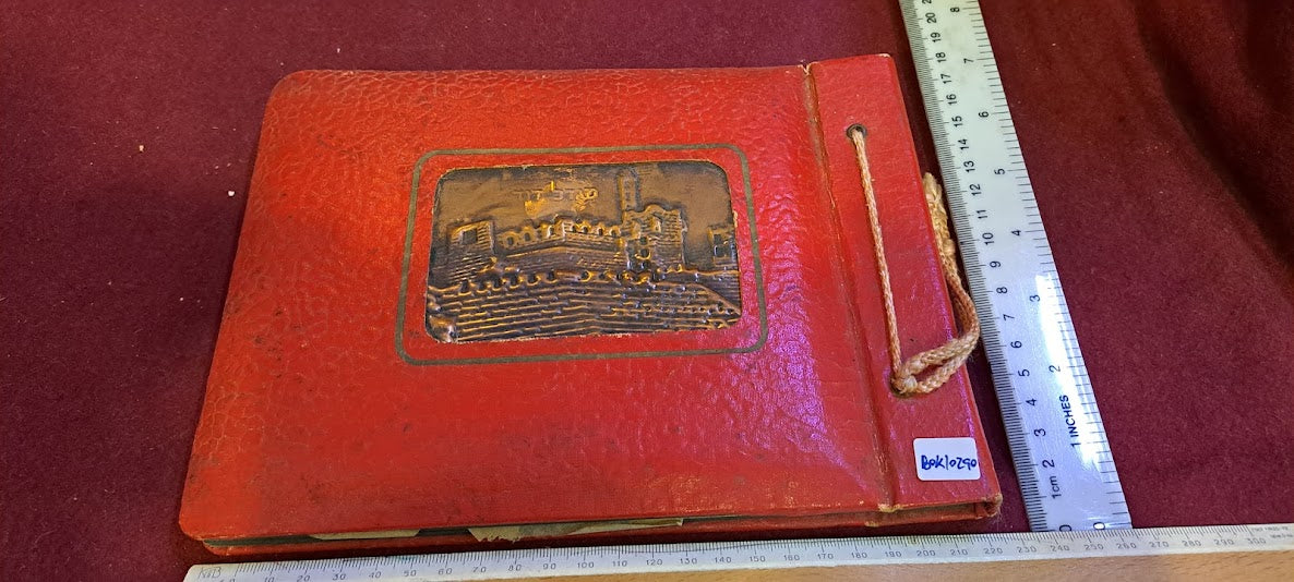 Old photos Album with Jerusalem Copper Plating [BOK10290]