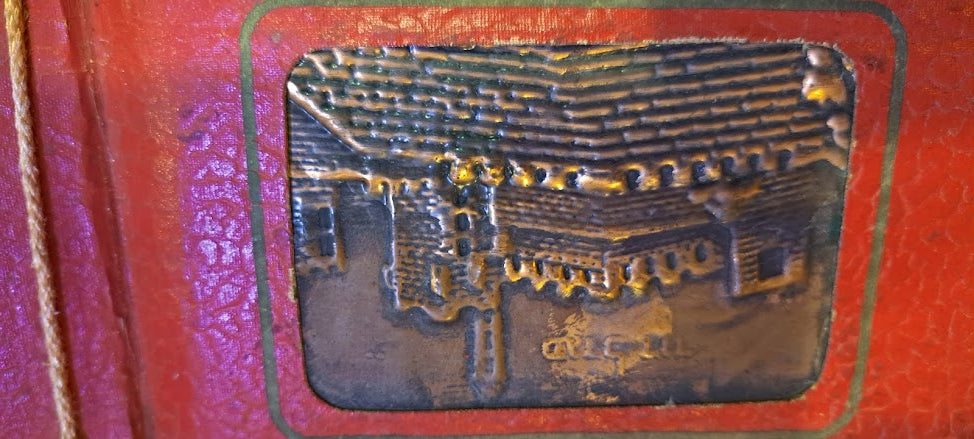 Old photos Album with Jerusalem Copper Plating [BOK10290]