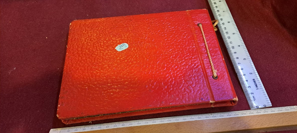 Old photos Album with Jerusalem Copper Plating [BOK10290]