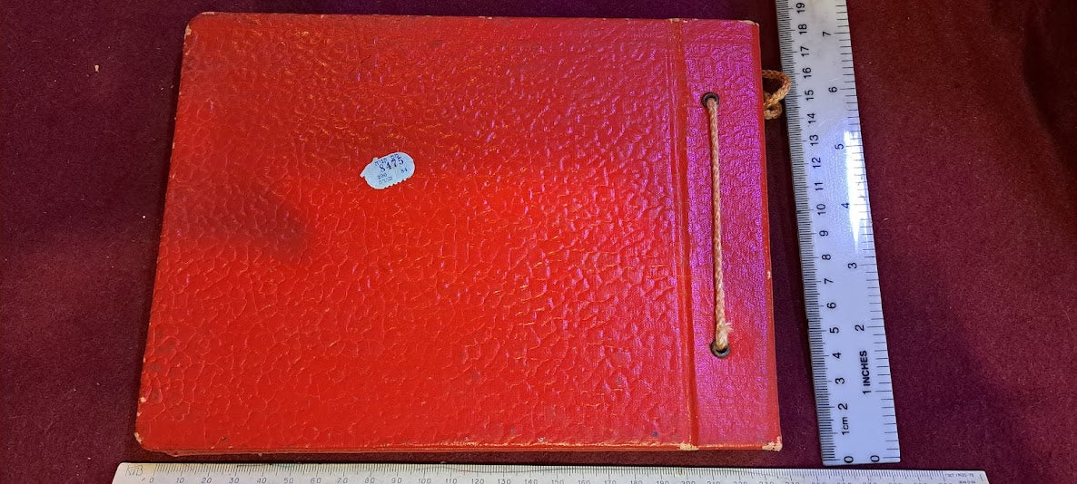 Old photos Album with Jerusalem Copper Plating [BOK10290]