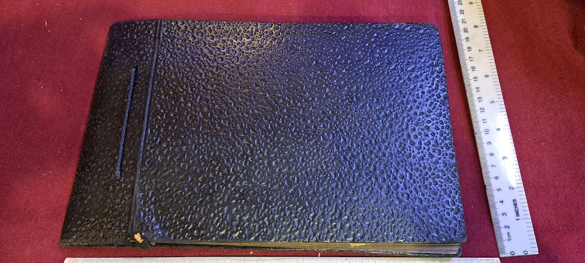 Old photos album with Jerusalem Copper Plating [BOK10289]