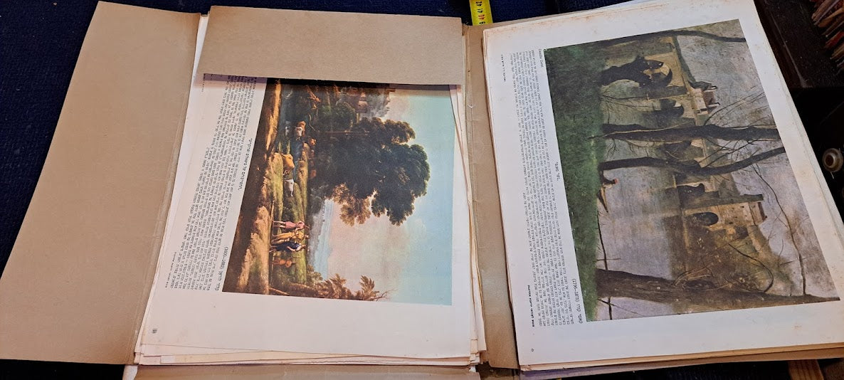 Famoust world copy paintings album 1960s [BOK10294]