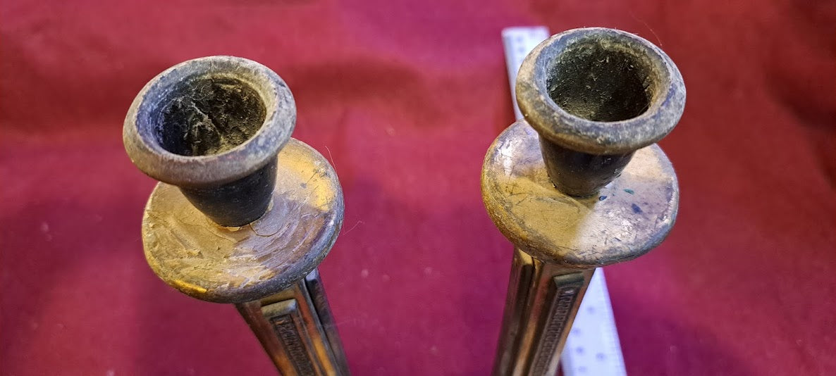 Judaica Candlesticks x2 [JUD10168]