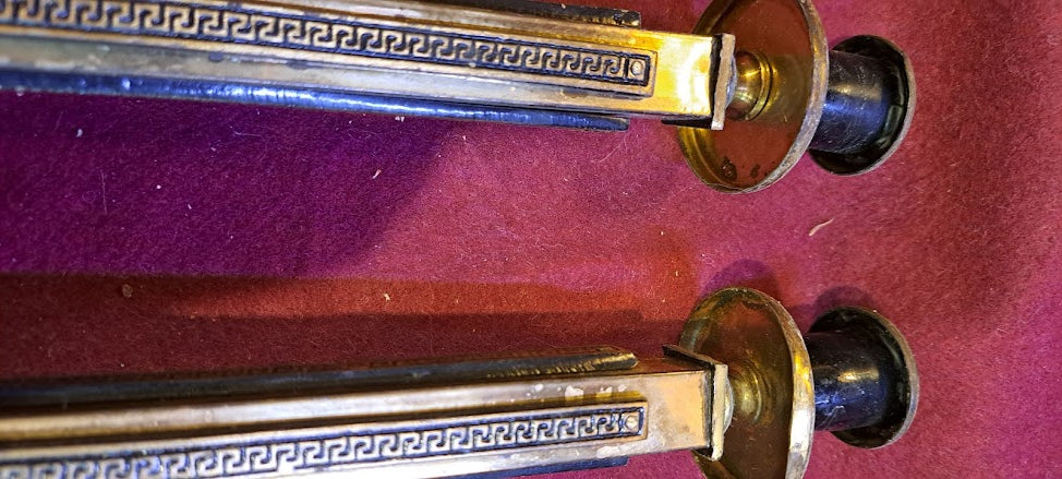 Judaica Candlesticks x2 [JUD10168]