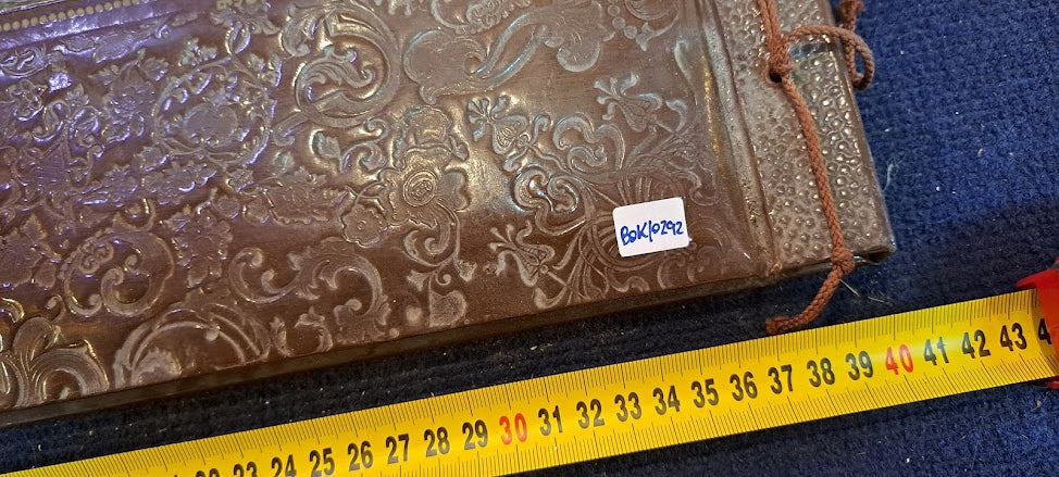 Old photos Album with Jerusalem Copper Plating [BOK10292]