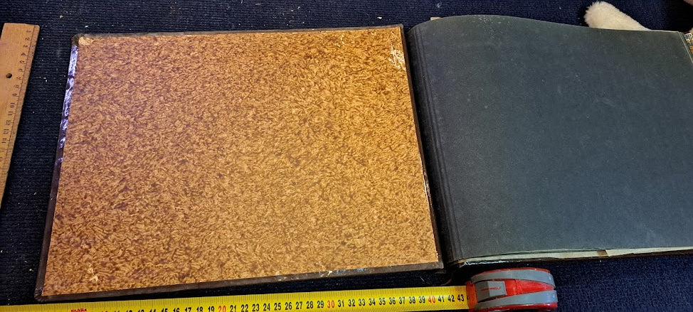 Old photos Album with Jerusalem Copper Plating [BOK10292]