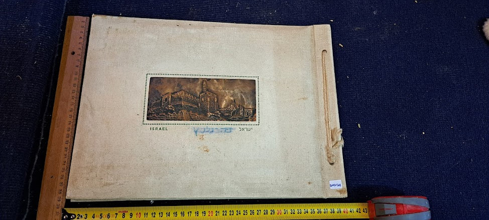 Old photos Album with Jerusalem Copper Plating [BOK10303]