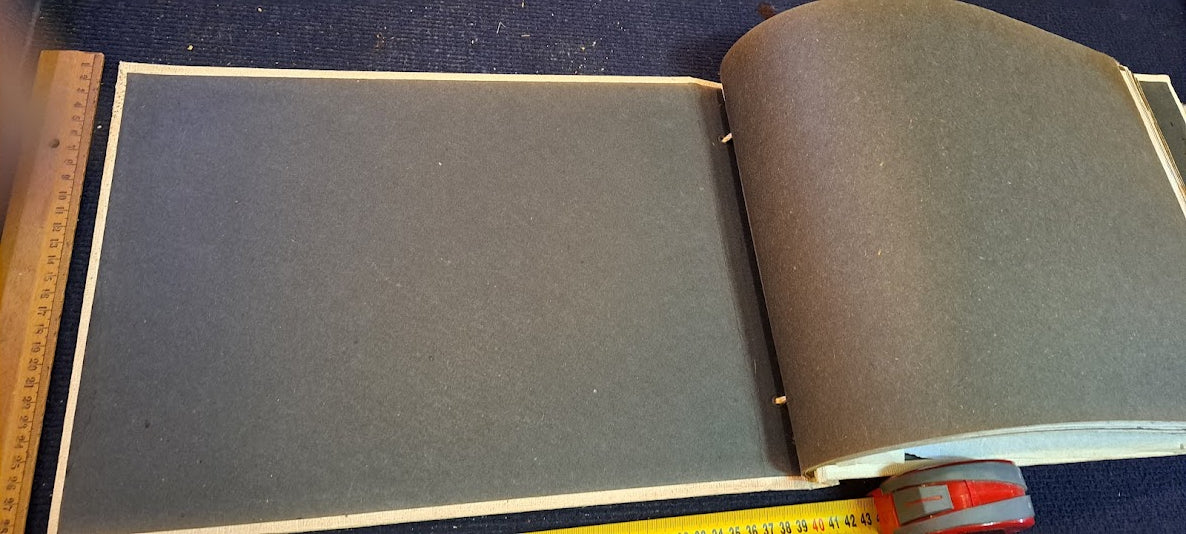 Old photos Album with Jerusalem Copper Plating [BOK10303]