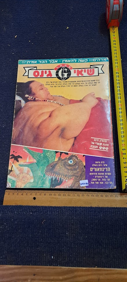 Guinness World Records old sticker album [BOK10298]